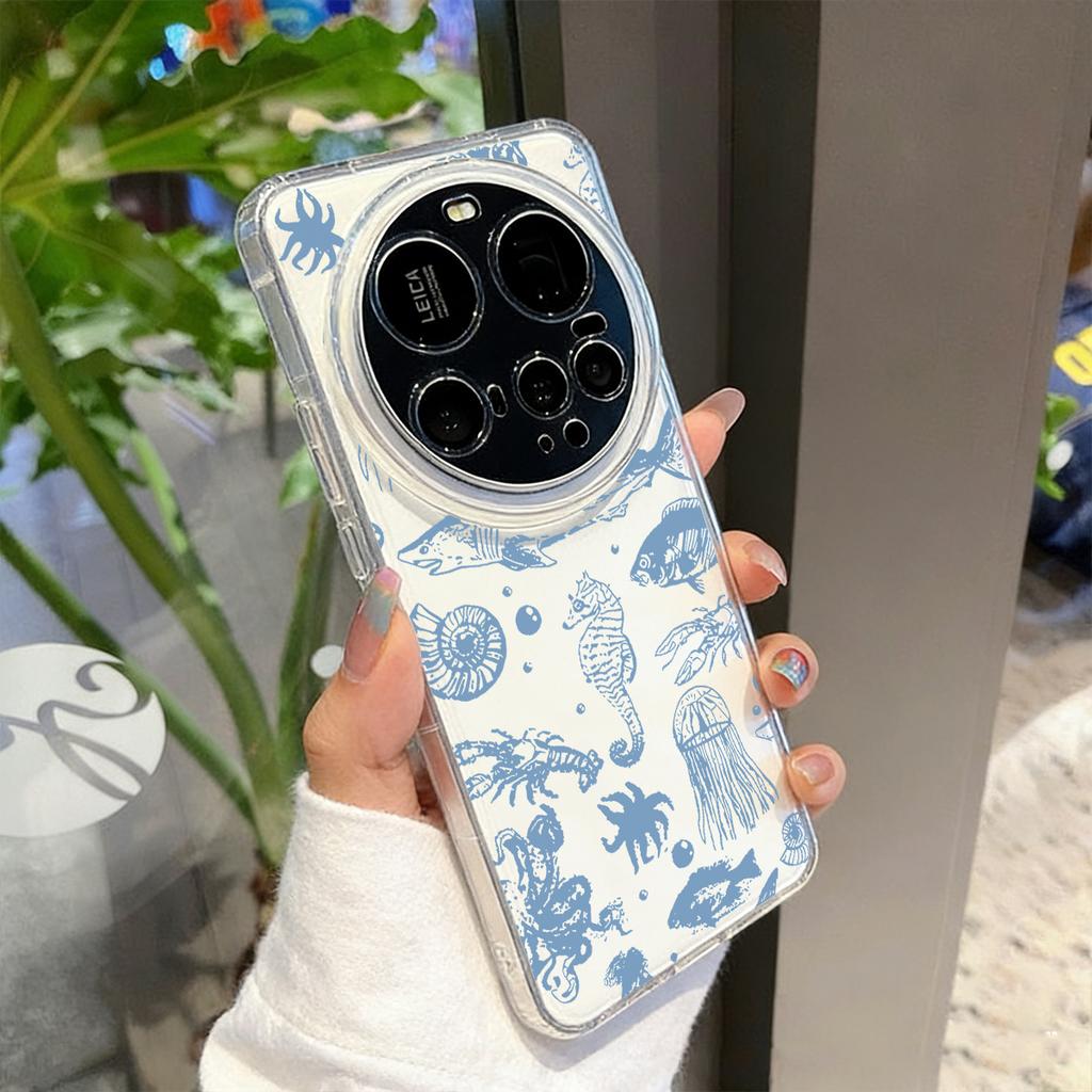 Transparent Shockproof Soft Cover For Redmi Note 10 Pro Xiaomi 13 Ultra Redmi Note 12 13 Xiaomi 14 Ultra Redmi Note 13 Pro 5G