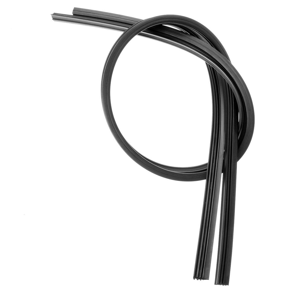 

2 х универсальные автомобильные безрамные резиновые щетки стеклоочистителя, запасные части 26 дюймов/65 см