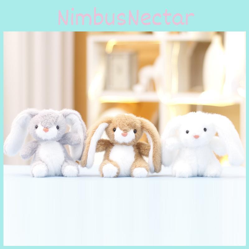 Keychain Bunny Plush Pendant Stuffed Animal With Pp Cotton Collectors Filling