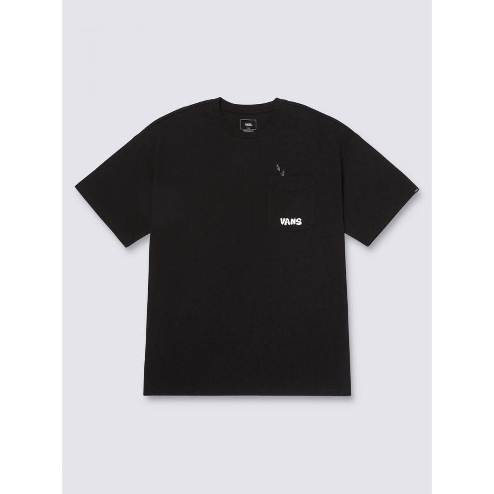 

Футболка с короткими рукавами и карманами VANS Spring Break Ants VN0008XPBLK1