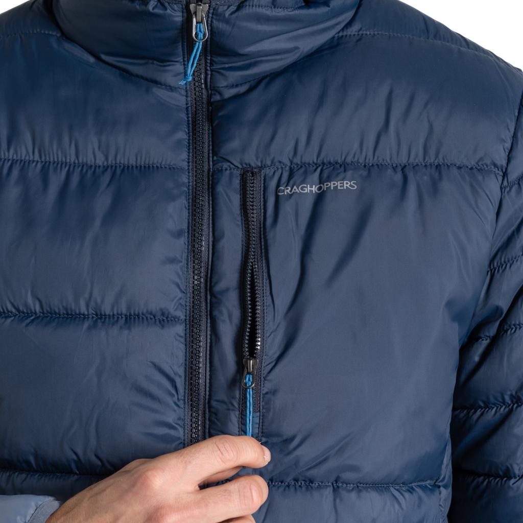 CRAGHOPPERS Wattierte Herren-Compresslite VIII-Kapuzenjacke