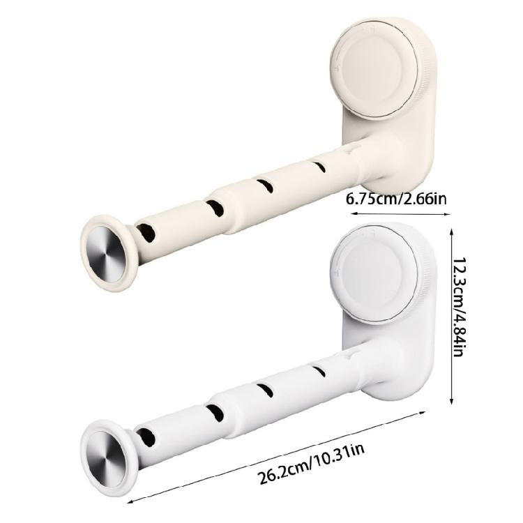 Portable Travel Clothes Hanger With Suction Pads Foldable ABS Rack For Showers Hotels Space Saving Storage Solution For Towels Bags