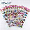 12 listů/sada vzor mořské ryby děti 3D kreslené samolepky bublina PVC scrapbooking samolepka pro Děti chlapci dívky roztomilý dárek