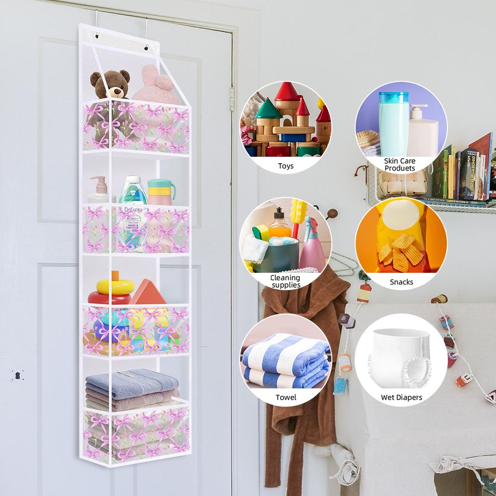 Multifunkční úložná taška Závěsný úložný organizér Skříň Oblečení Svačiny Hračky Úložný prostor Různé Úložná police