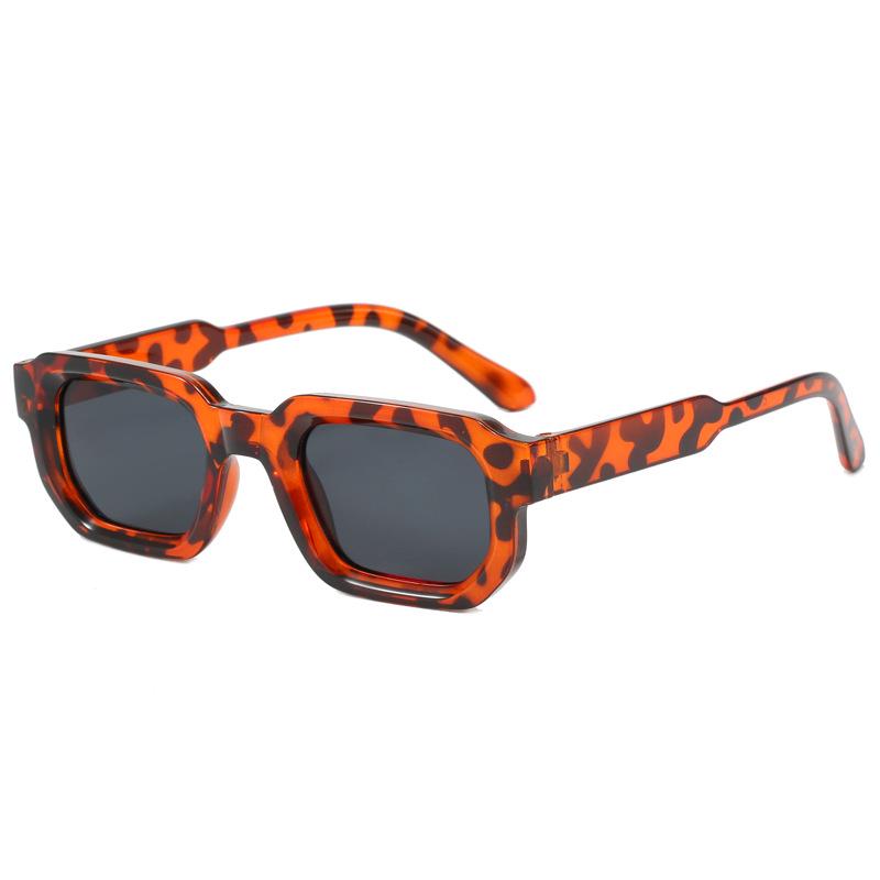 Trendy Retro Small Square Sunglasses - European American Style