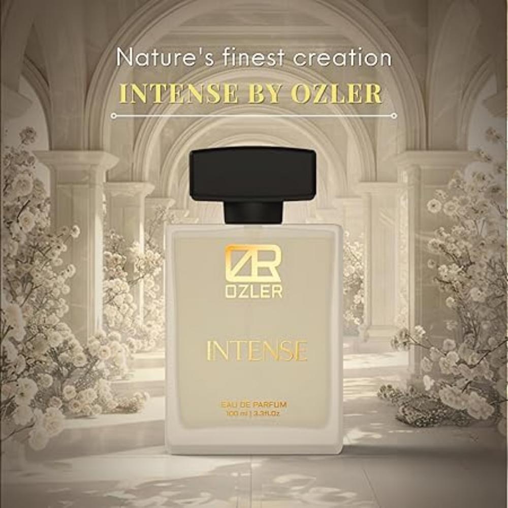 Intens | De Lungă Durată Și Proiecție Puternică EDP 100ml | cu Șofran, Lemn de Agar(Oud), Vanilie | Lemnos & Picant Parfum de Lux Premium pentru Bărbați