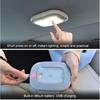 Car Interior Ceiling Roof Lights, Magnetic Rechargeable USB Wireless Dome Lamp, LED Auto Map Reading Light Cover For Ider Roof Ceiling, Universal Car