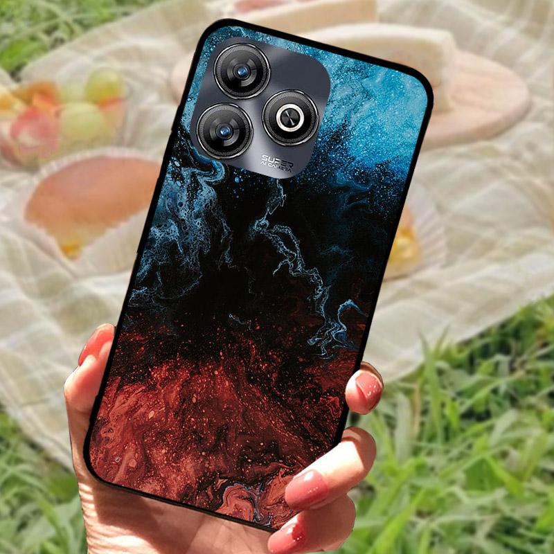 Für ZTE Blade V60 Smart A75 4G Hülle V60Smart Cool Wolf Löwe Silikon Weiches TPU Handyhülle Für ZTE BladeA75 4G Stoßfeste Bumper