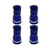 4Pcs/Set Pet Dog Shoes Winter Dog Snow Boots Warm Fleece Puppy Pet Cat Waterproof Rain Shoes Chihuahua Yorkie Shoe Accessories