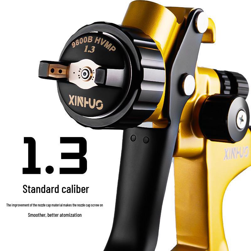 High Atomization Low Pressure Dual-Use Spray Gun for Paint & Clear Coat