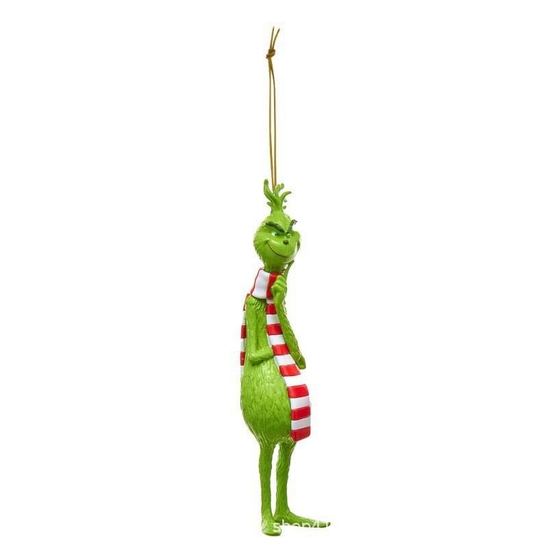 Green 2023 Unique Monster Cartoon Holiday Hanging Decorations For Joyful Christmas Decor
