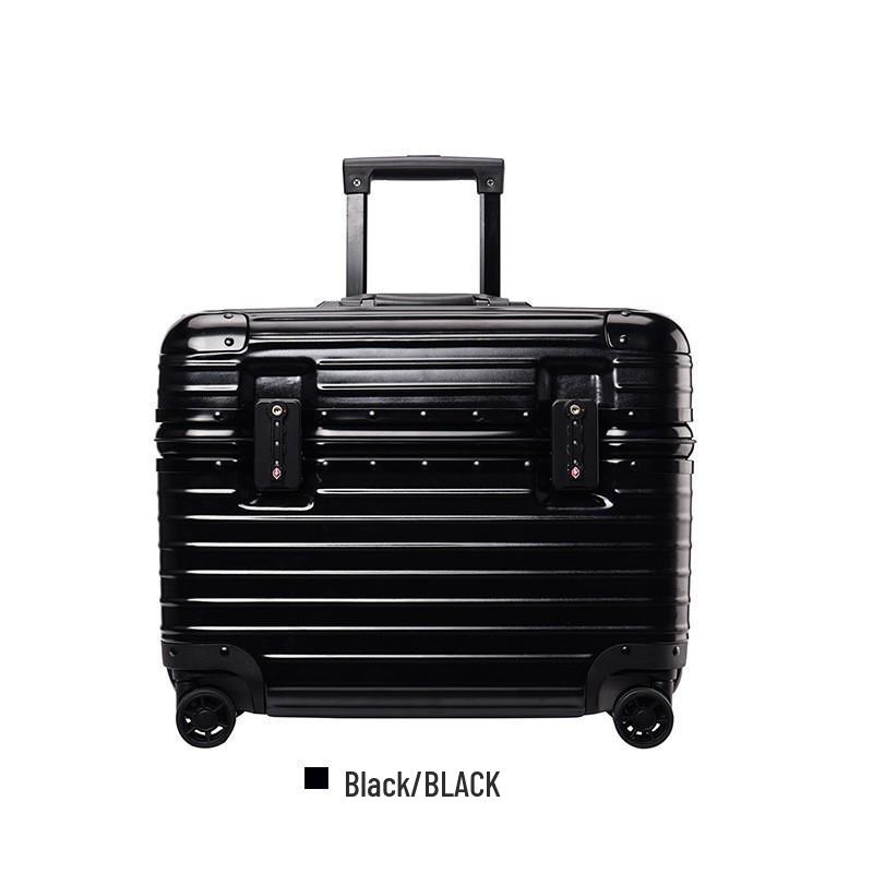 

18 Aluminum Frame Trolley Case with Universal Wheels and Combination Lock for Travel Small