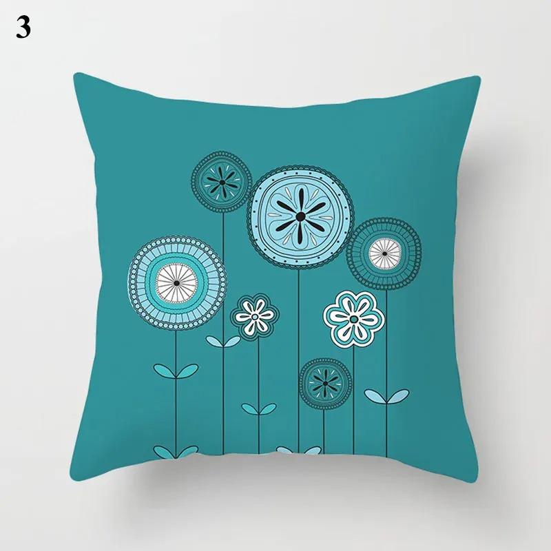 Dandelion Print Pattern Pillowcase Car Ornaments Living Room Office Home Pillowcase