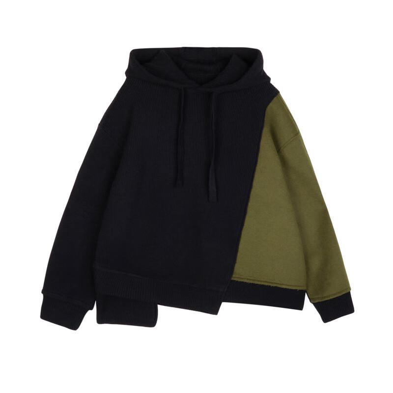 CROQUIS Men's 2024 Spring Loose Casual Hooded Pullover Sweater