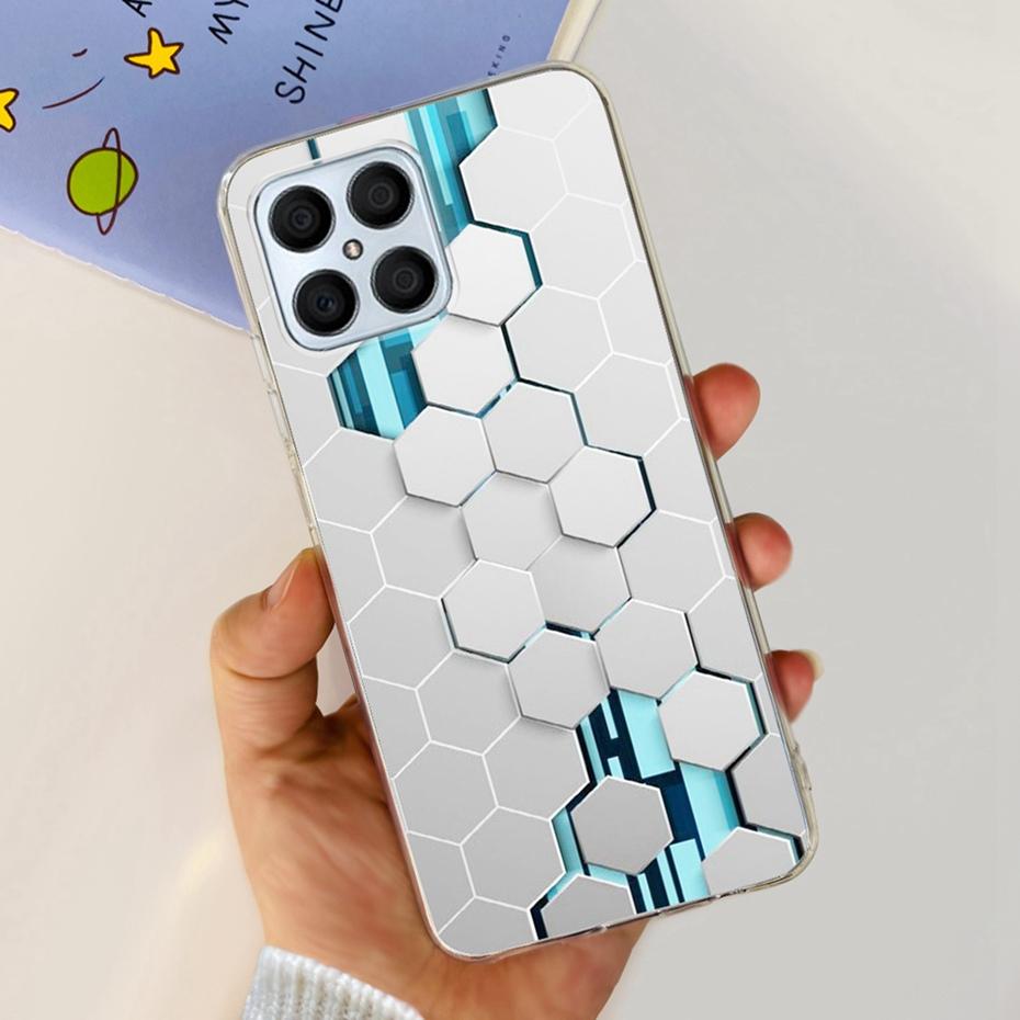 Fashion Cool Pattern Case For Honor X8 TFY-LX1 TFY-LX2 TFY-LX3 Soft Silicone TPU Back Cover For HonorX8 X 8 4G Phone Cases