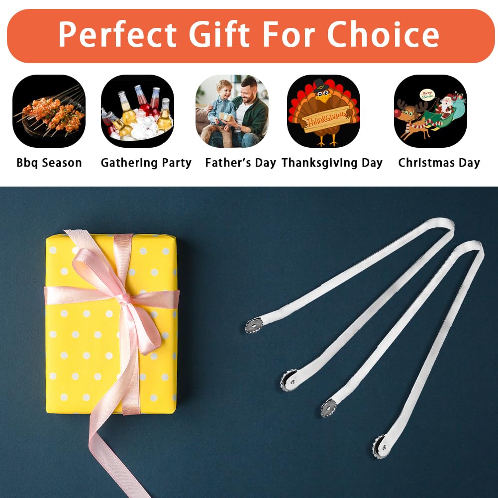 Portable Cooking Tongs BBQ Sausage Rotating Tongs Grilling Bacon Steak Meat Vegetables Inside Out Rotate Kitchen items