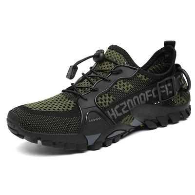 Herren Rutschfeste Ausgesparte Bachwatstiefel für Outdoor-Wandern und Bergsteigen, Große Größen Verfügbar