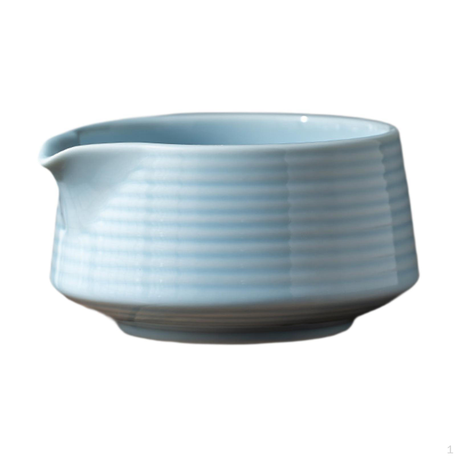 Керамическая чаша для маття для церемонии 500 мл с носиком Кухня и столовая синий