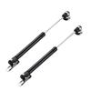 Black Hydraulic Pneumatic Gas Spring Support Rod for Cabinet Doors and Meter Boxes