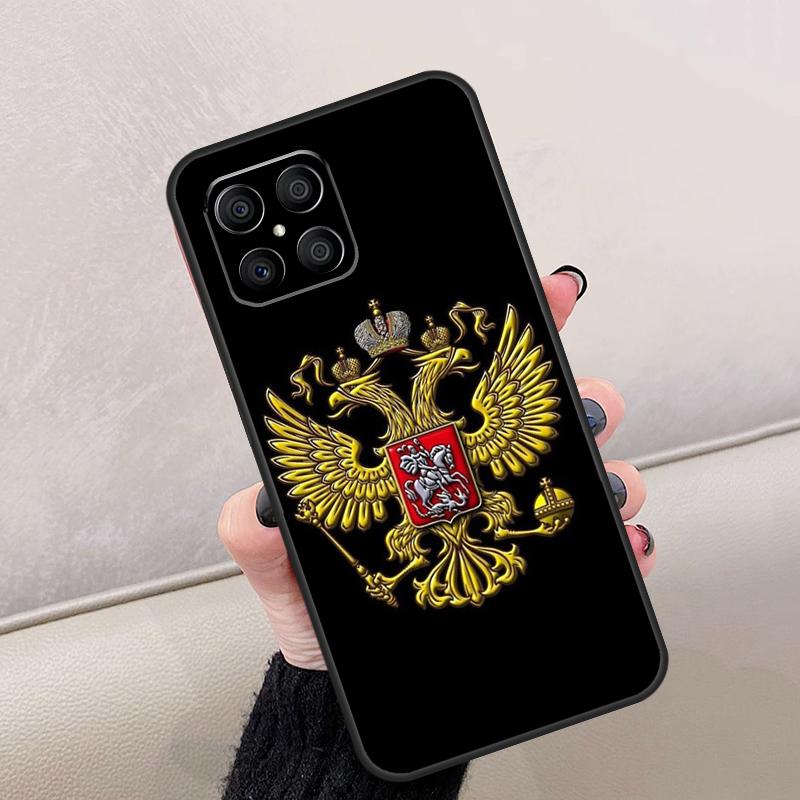 Russia Russian Coat Of Arms Case For Honor Magic 6 5 7 Pro Cover For Honor 400 Lite 200 50 70 90 X9 X8a X8b X9a X9b X9c