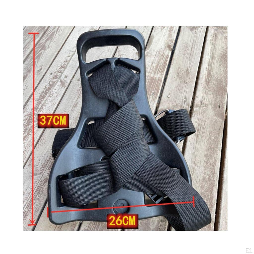 Piastra Posteriore per Bombola da Sub Backpack Scuba Staffa Leggera Porta Piastra per Subacquei