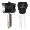 3D Printer Hotend Stainless Steel Detachable Nozzle Extruder Hot End Heating Block Kit for A1 A1 Mini