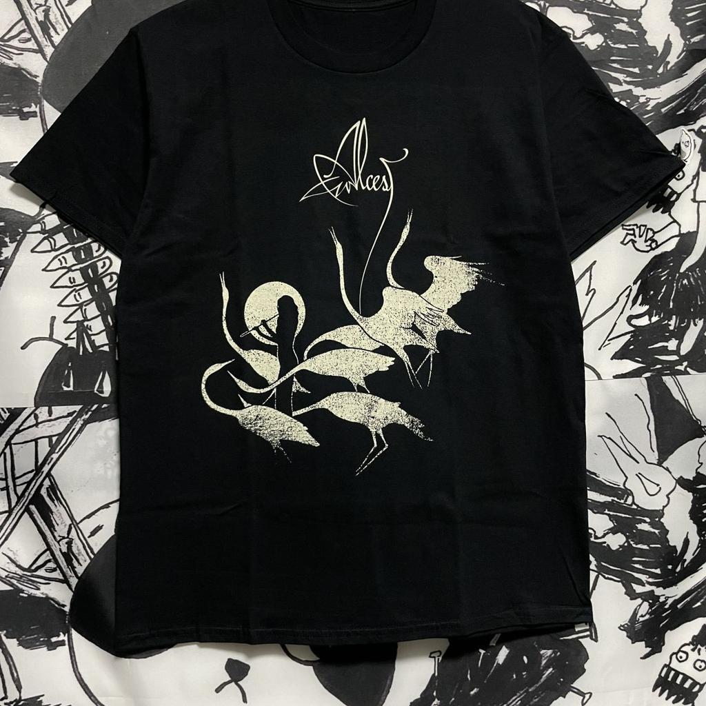 French ALCEST Band Post-black Metal Niche Dark Rock Print Summer New Cotton Men's and Women's Tops