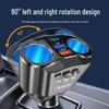 MP3 Bluetooth USB Player with Rotating Dual Cigarette Lighter & 66W Fast Car Charger