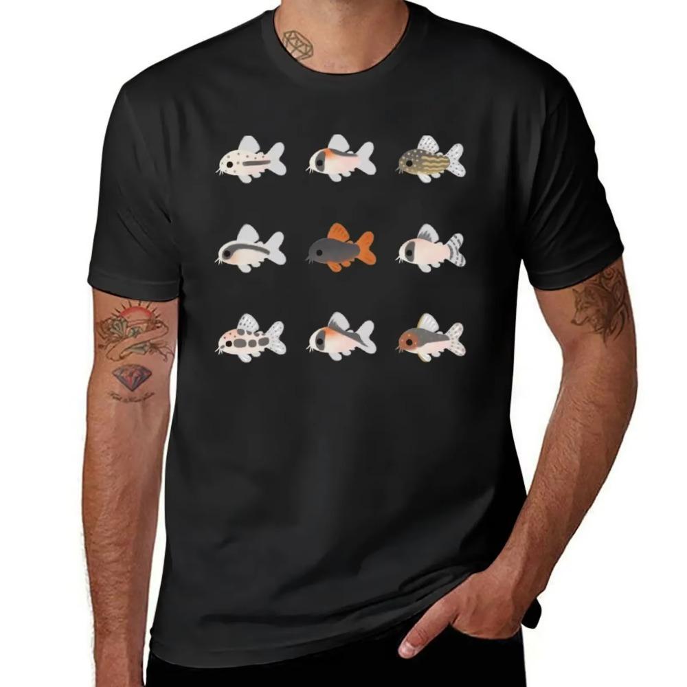

Corydoras! T-Shirt funnys tops cute clothes heavyweights plain white t shirts men S