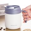 Kaffeebecher aus Edelstahl Einfarbige Wasserflasche Trinkgeschirr Isolierbecher Heiße und Kalte Getränke