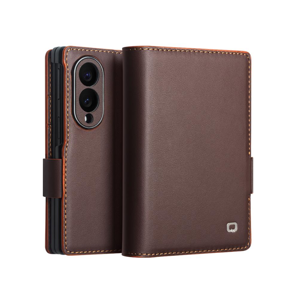 NAPPA Genuine Leather Magnetic Flip Case