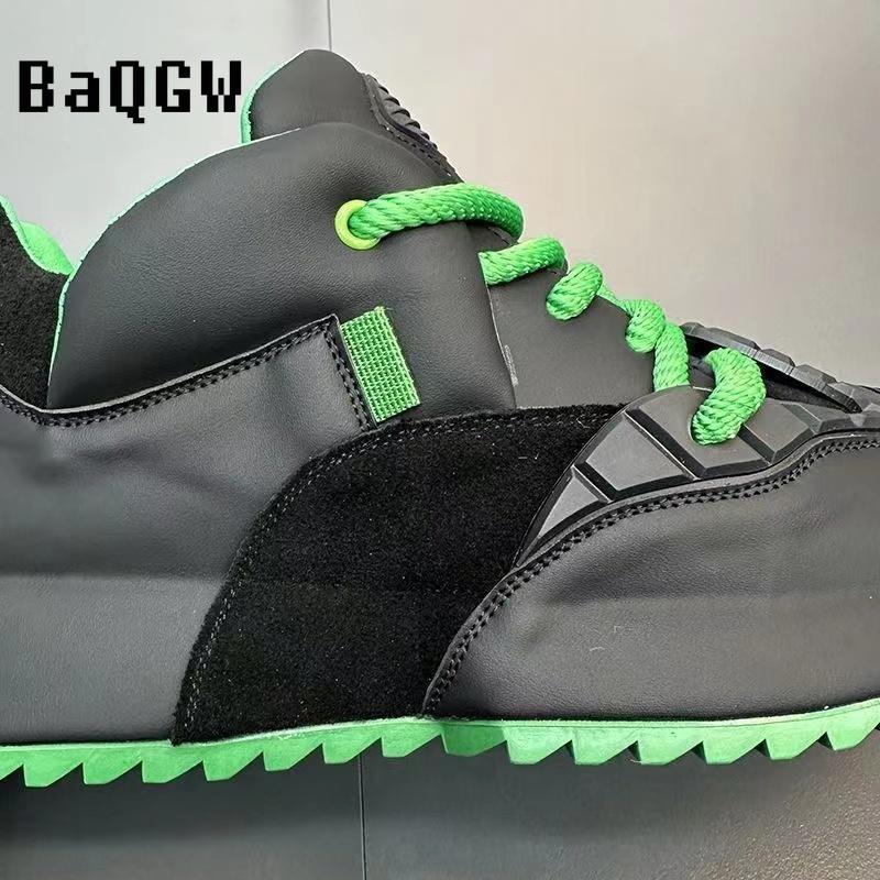 New Fashion Brand Designer Whtie Thick Bottom Casual Board Shoes for Men Flats Loafers Sports Walking Sneakers Zapatos Hombre