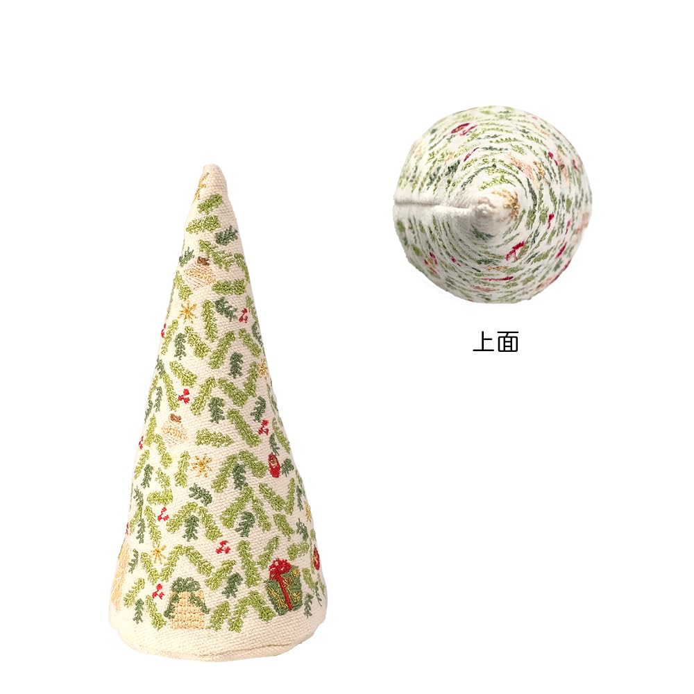 Kei Embroidered Ornament Tree, Medium, CM1729-B