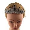 Metal Baroque Crown Shiny Rhinestone Crown Exquisite Princess Tiara  Headband