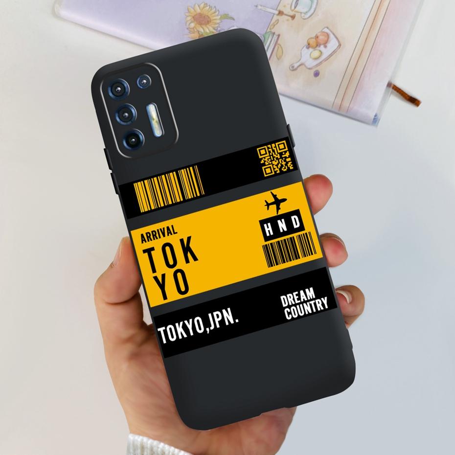 För Motorola Moto G9 Plus Fodral Mode Design Mjukt TPU-skydd För Motorola Moto G9 Power MOTO G9Plus Svart Silikonstötfångare
