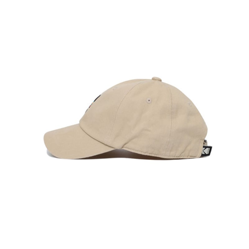 Kodak Apparel Signature Fit Rainbow Embroidered Ball Cap BEIGE