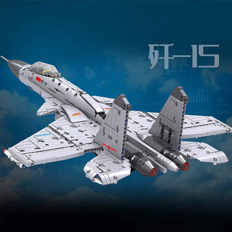 Brinquedos Infantis Não Tóxicos Caça J-15 Blocos de Construção Brinquedos de Plástico Helicóptero Modelo de Caça Decorações de Aeronaves Presentes Para Crianças