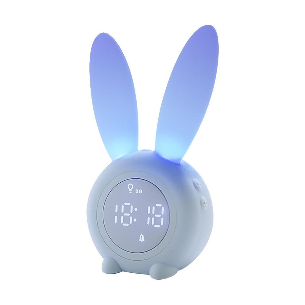 5 Color Night Light Nap Timer Snooze Temperature Childrens Sleep Trainer Digital Bedside Clock for Student Teens Boys Girls Bedroom Birthday Gifts Kids Alarm Clock Ok to Wake Clock