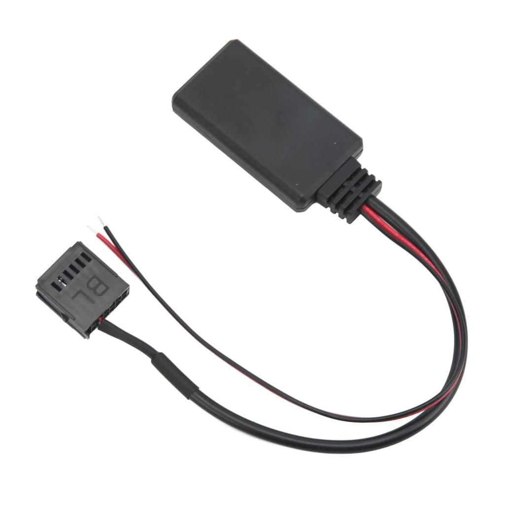 12 Pin Car Radio Aux Cable 6000CD Wireless Bluetooth Audio Adapter Replacement for Ford Focus
