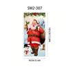 Santa Claus Christmas Hanging Cloth Background Decoration
