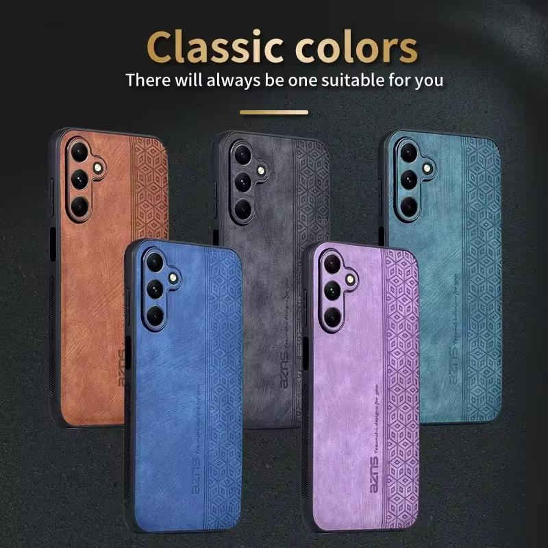 Business Leather Case For Samsung Galaxy A55 A16 A35 A25 A15 5G A53 A33 A23 A56 A36 A26 Cases For Samsung A54 A34 A24 A14 Cover