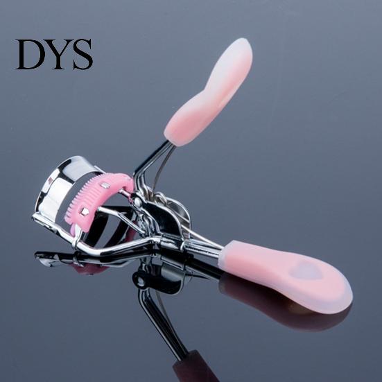 Eyelash Curling Tool Women Curler with Rubber Handle Natural Long Lasting Professional Device Lashes Tools Volumizing Precise Control Eye Lash Clamp