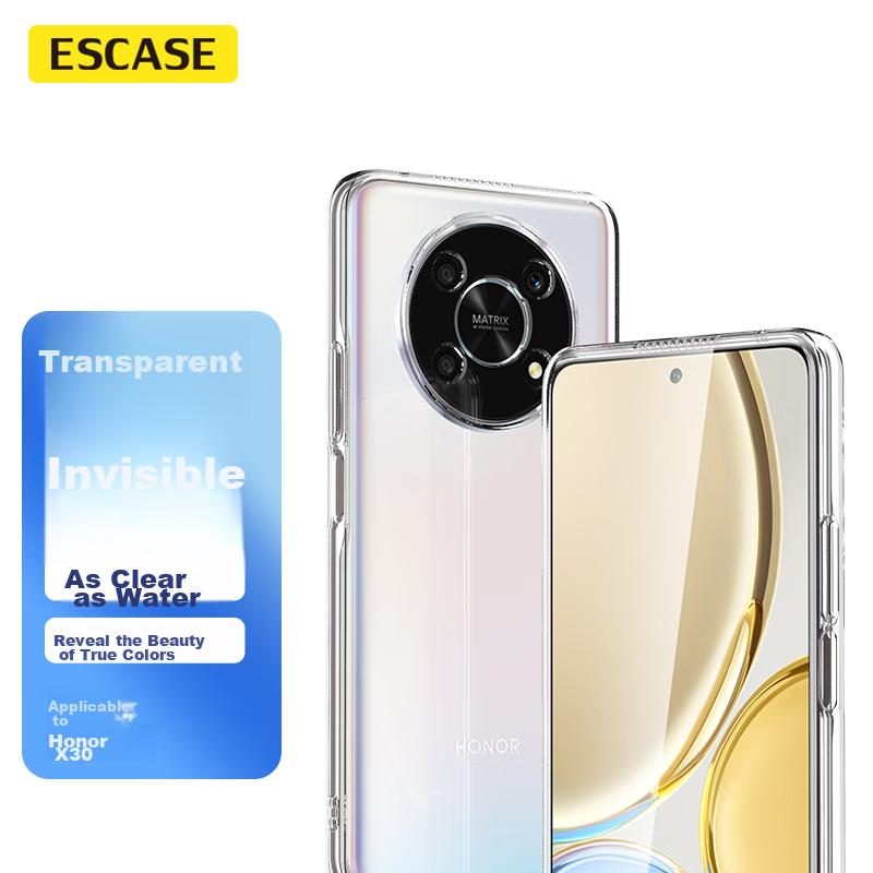 Honor X30 Phone Case Protective Cover, Shockproof Full Coverage/soft Ultra-Thin Silicone (With Lanyard Hole) Protective Cover, Transparent