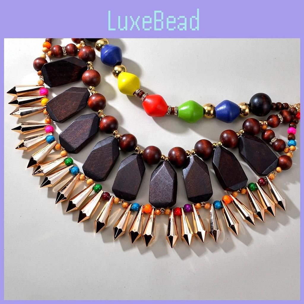 Bohemian Unisex Style Beaded Jewelry Set With Alloy Pendant And Drop Shapes For Summer Wardrobe
