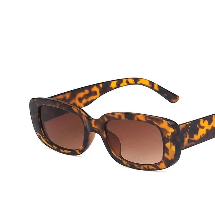 Summer Sunglasses Trend Square Frame Rectangle Glasses Brand Designer Sunglasses Fashion Personalized Glasses Women