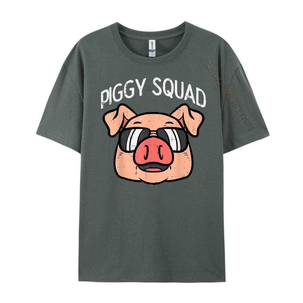 Piggy Squad Pig Farmer Hog Farm Animal 3XL Men Clothing Men Clothes Slogan