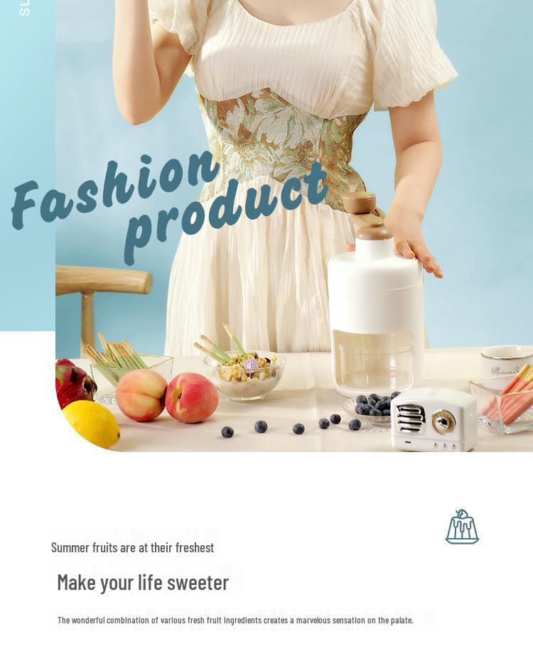 Manueller handgekurbelter Eisrasierer und Crusher mit Gefrierbox