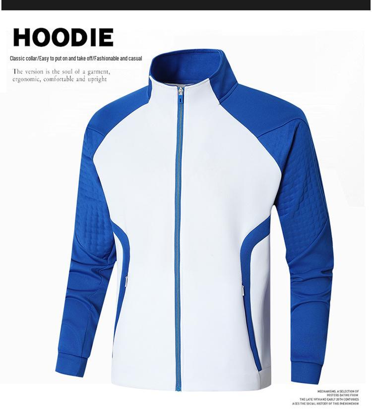 Unisex Chinese Team Casual Sports Three-Piece Set: Short Sleeve Polo, Stand Collar Top, Running Shorts.