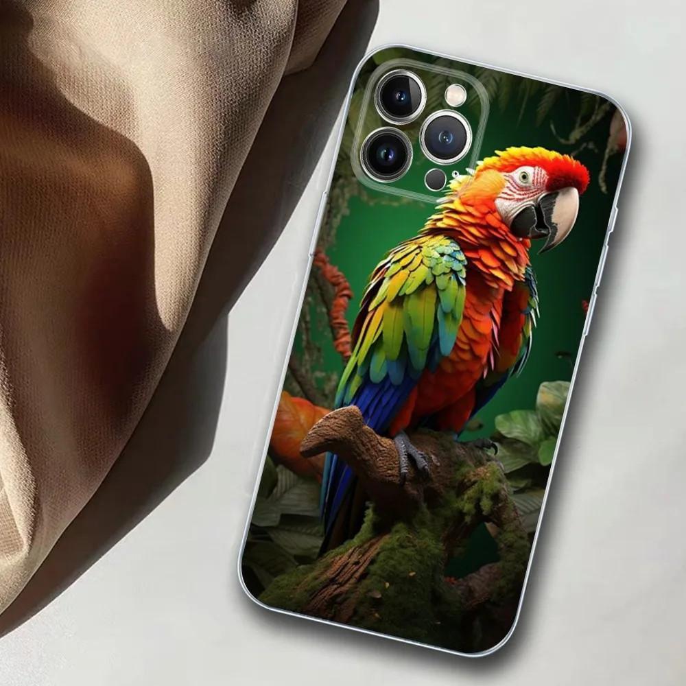 

Чехол для мобильного телефона Apple iPhone15, цветной чехол для мобильного телефона Parrot, окрашенный чехол с защитой от падений, чехол для мобильного телефона Huawei с защитой от падений. iPhone 16