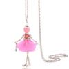 Cute Women Necklace Statement Lady Charm Long Trendy Necklace  New Fashion Female Big Pendant Lovely Jewelry Gift